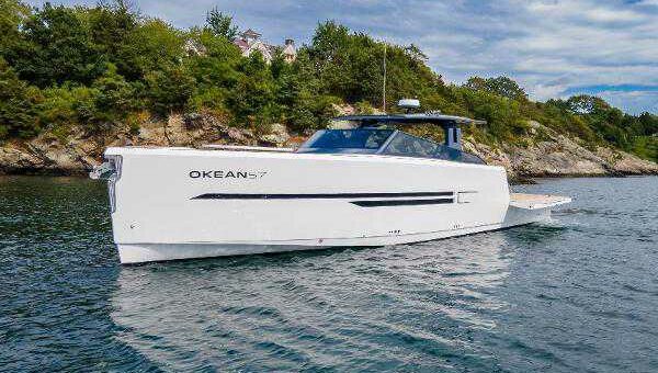 Front and side view of Okean 57